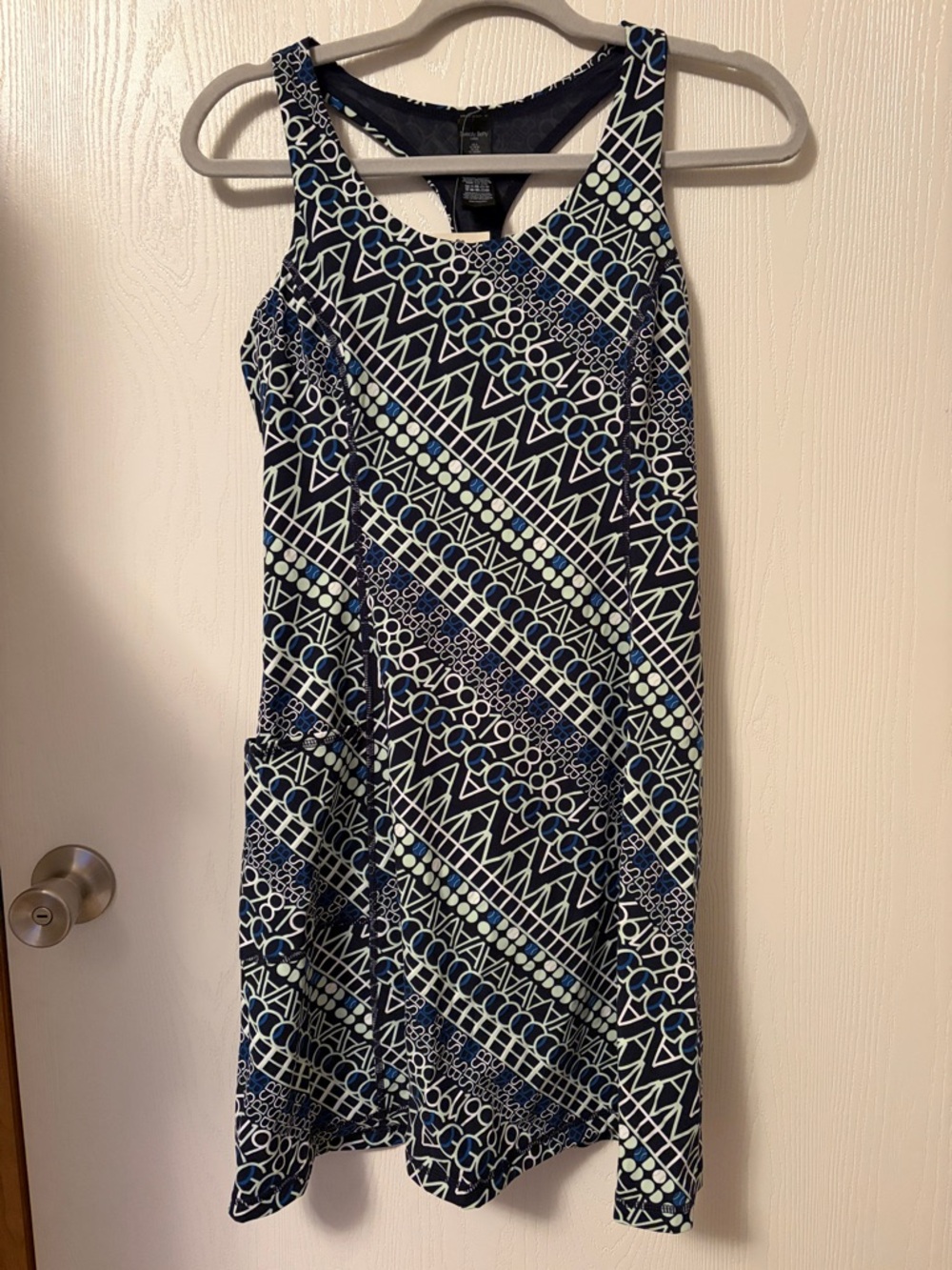 Sweaty Betty Power Workout Racerback Built-in Bra Tennis Dress Size Small